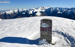 N3 Sommet Hivernal Pic de Bacanère (2193m) et pic de Burat (2154m)